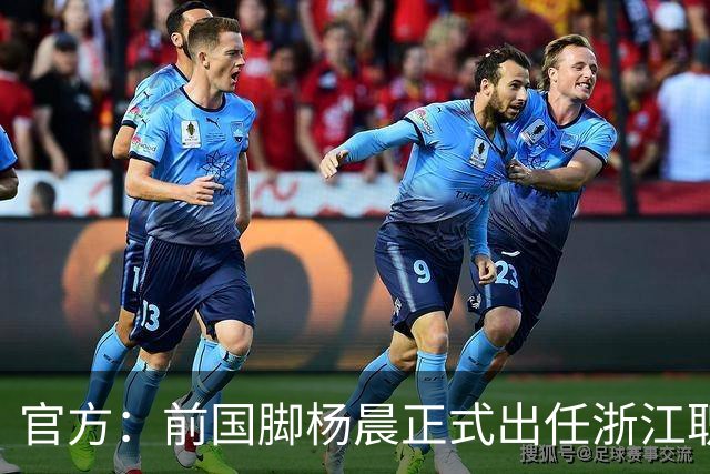 官方：前国脚杨晨正式出任浙江职业足球俱乐部总经理